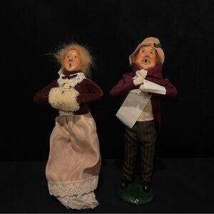 Byers choice carolers lot of 2 1987